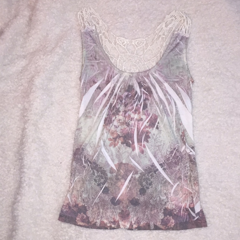 Floral Racerback Tank